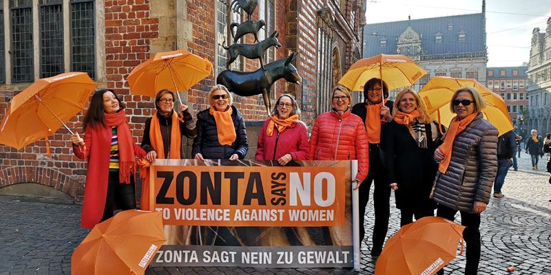 Aktionstag ZONTA SAYS NO – Orange the World