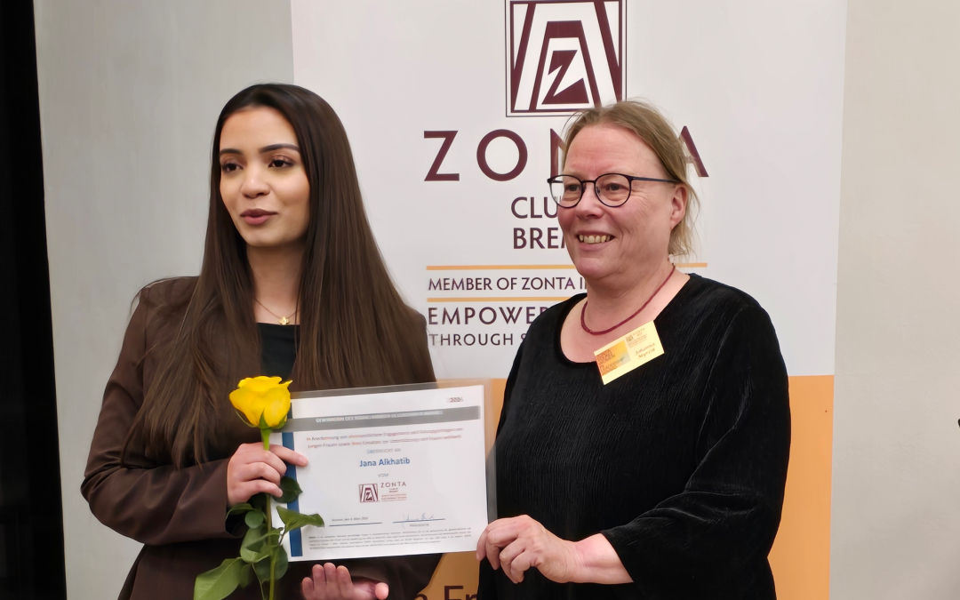 Verleihung des YWPA Award 2026 an Jana Alkhatib